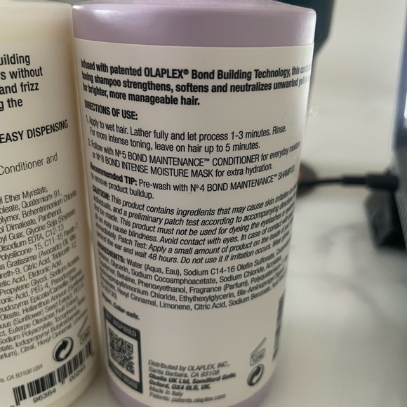 New- Olaplex No.5 shampoo and No. 4P conditioner. Unopened. - Picture 2 of 3